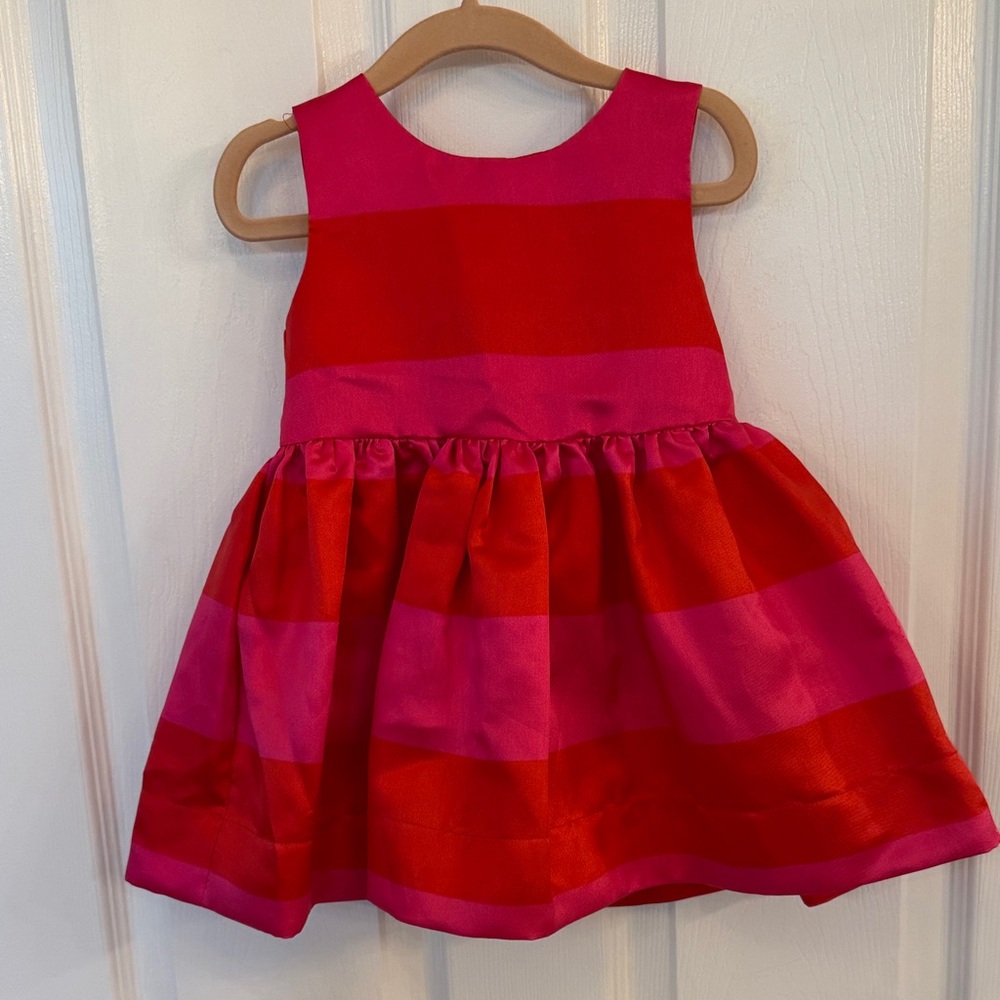Kate Spade Carolyn Vibrant Red and Pink Dress